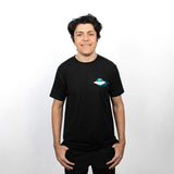 Playera Negra AXEL y ASTRO - Unisex
