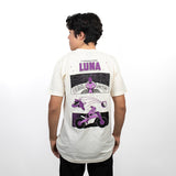 Playera Beige AXEL y ASTRO - Unisex (LUNA)