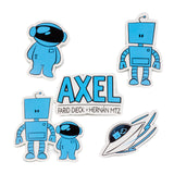 Set de Stickers “Axel y Astro”