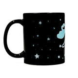 Taza Negra “Axel y Astro en el Espacio”
