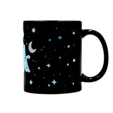 Taza Negra “Axel y Astro en el Espacio”