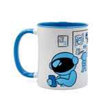 Taza blanca "Anatomía de un mensaje"  – Astro