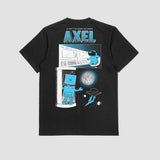 Playera Negra AXEL y ASTRO - Unisex
