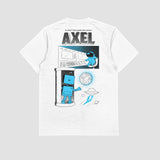 Playera Blanca AXEL y ASTRO - Unisex